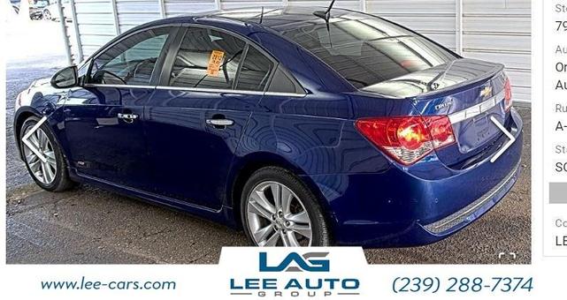 Photo of 2012 Blue Topaz Metallic Chevrolet Cruze