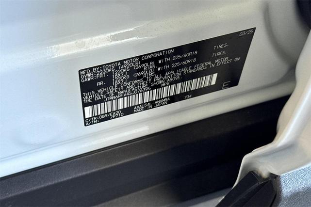 Photo of 2025 Wind Chill Pearl Toyota RAV4 Hybrid