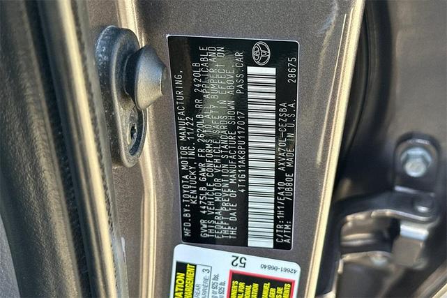 Photo of 2023 Predawn Gray Mica Toyota Camry