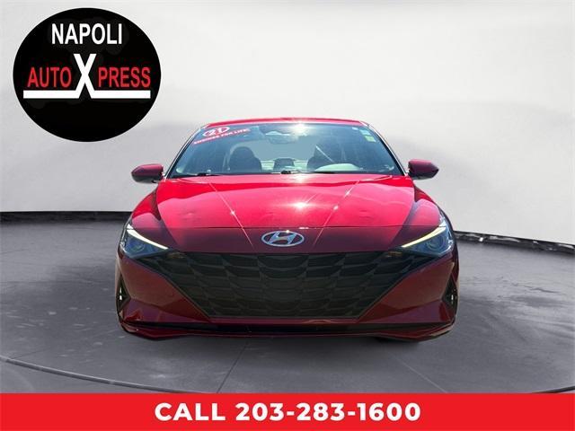 Photo of 2021 Calypso Red Hyundai ELANTRA