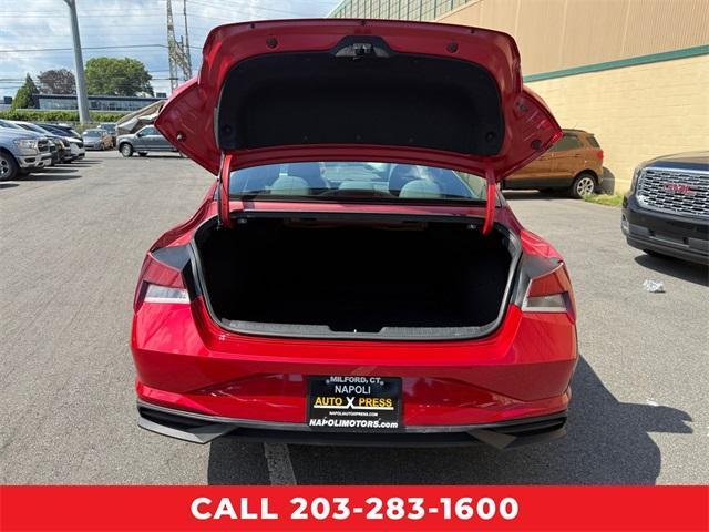 Photo of 2021 Calypso Red Hyundai ELANTRA