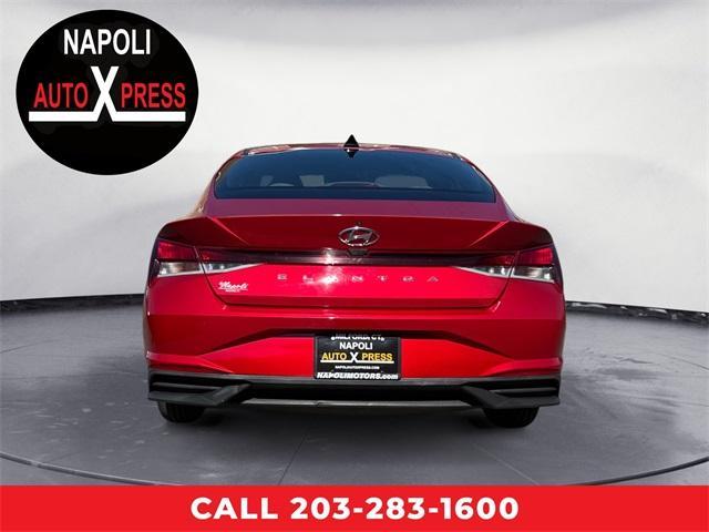 Photo of 2021 Calypso Red Hyundai ELANTRA