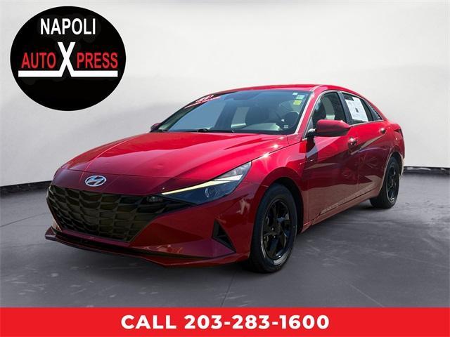 Photo of 2021 Calypso Red Hyundai ELANTRA