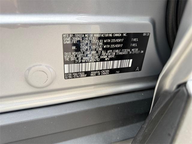 Photo of 2020 Silver Toyota RAV4