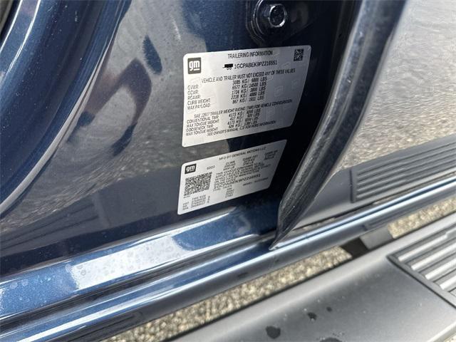 Photo of 2023 Northsky Blue Metallic Chevrolet Silverado 1500