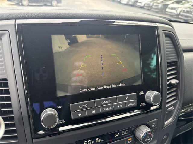 Photo of 2024 Glacier White Nissan Titan