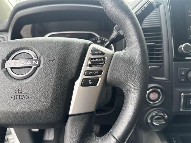 Photo of 2024 Glacier White Nissan Titan
