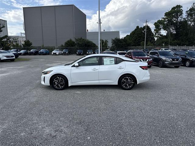 Photo of 2025 Aspen White Tricoat Nissan Sentra