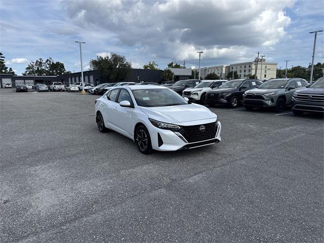 Photo of 2025 Aspen White Tricoat Nissan Sentra