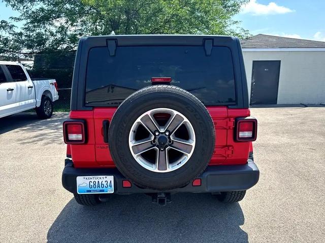 Photo of 2021 Red Jeep Wrangler Unlimited