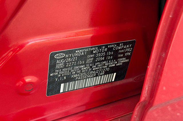 Photo of 2022 Scarlet Red Pearl Hyundai IONIQ Hybrid