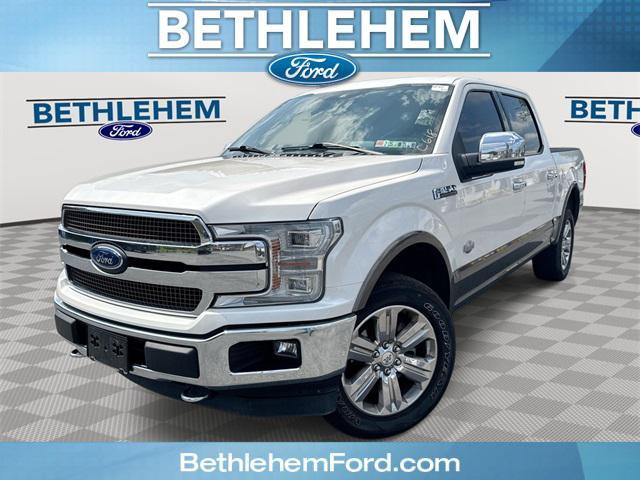 Photo of 2019 White Platinum Ford F-150