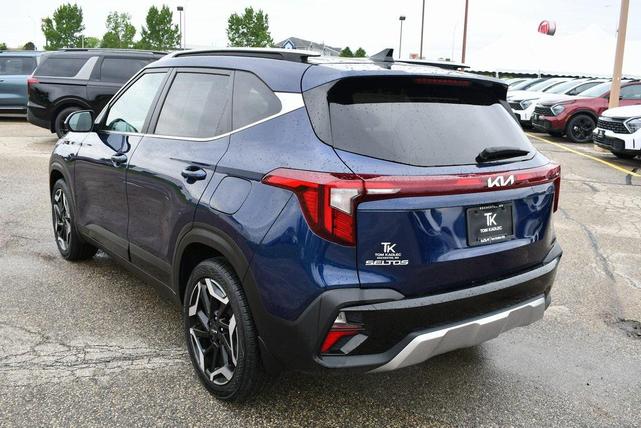 Photo of 2024 Dark Ocean Blue Kia Seltos