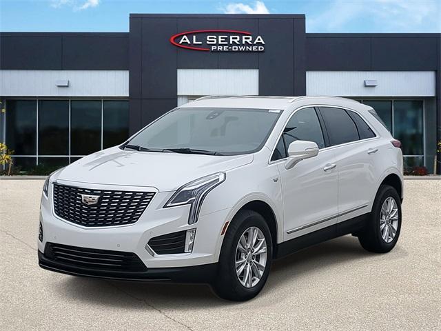 Photo of 2023 Crystal White Tri-Coat Cadillac XT5
