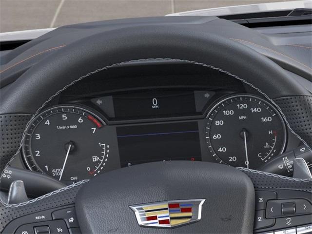 Photo of 2025 Crystal White Tri-Coat Cadillac CT4