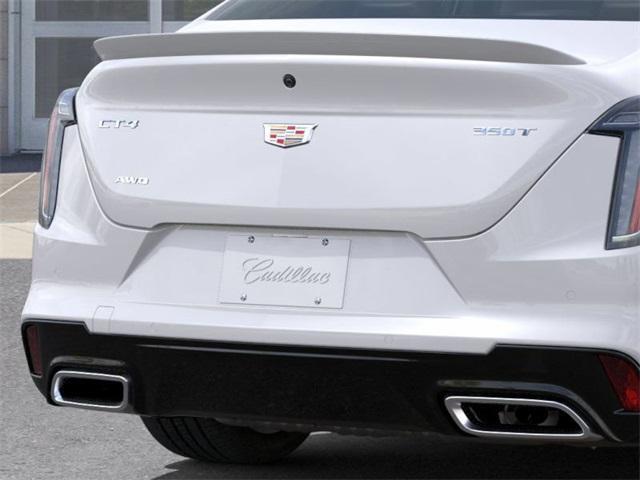 Photo of 2025 Crystal White Tri-Coat Cadillac CT4