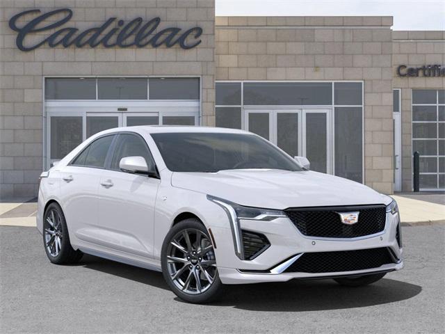 Photo of 2025 Crystal White Tri-Coat Cadillac CT4