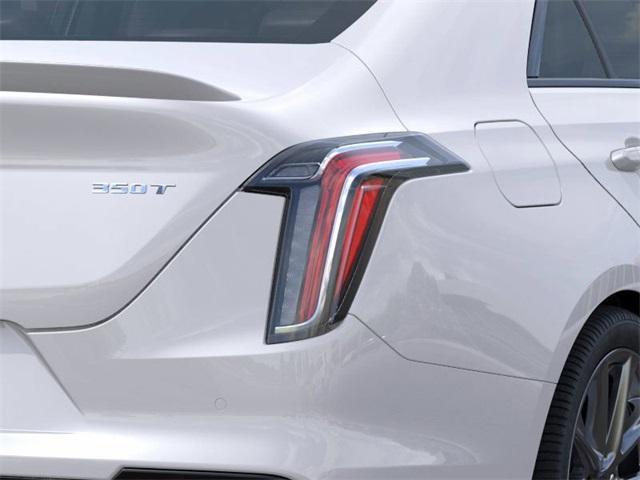 Photo of 2025 Crystal White Tri-Coat Cadillac CT4
