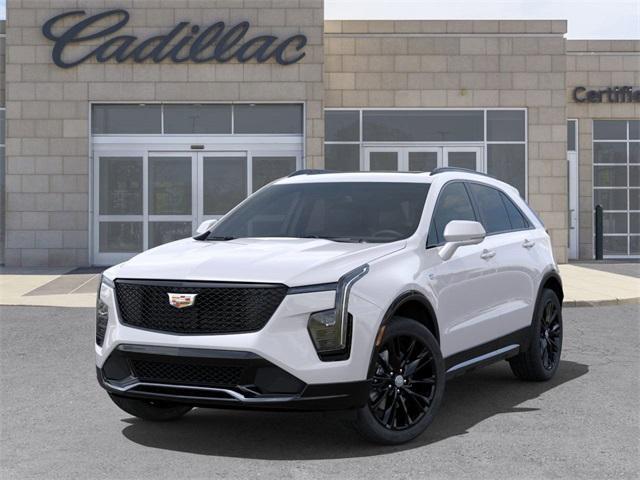 Photo of 2025 Crystal White Tri-Coat Cadillac XT4