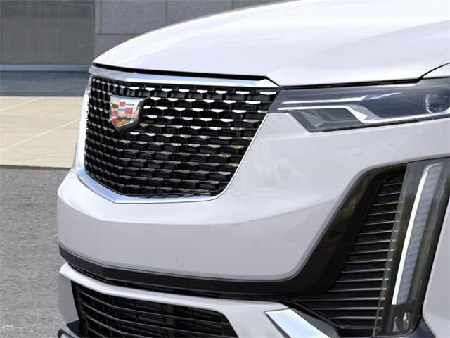 Photo of 2025 Crystal White Tri-Coat Cadillac XT6
