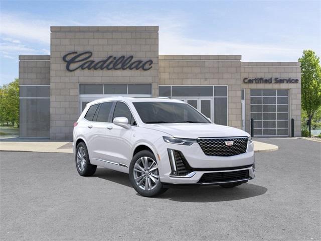 Photo of 2025 Crystal White Tri-Coat Cadillac XT6