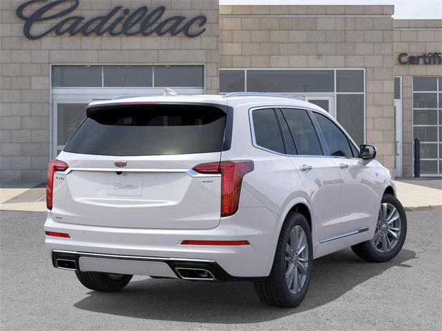 Photo of 2025 Crystal White Tri-Coat Cadillac XT6