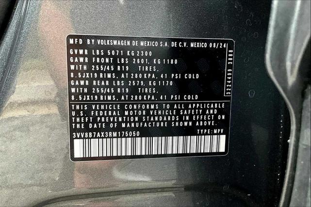 Photo of 2024 Platinum Gray Metallic Volkswagen Tiguan