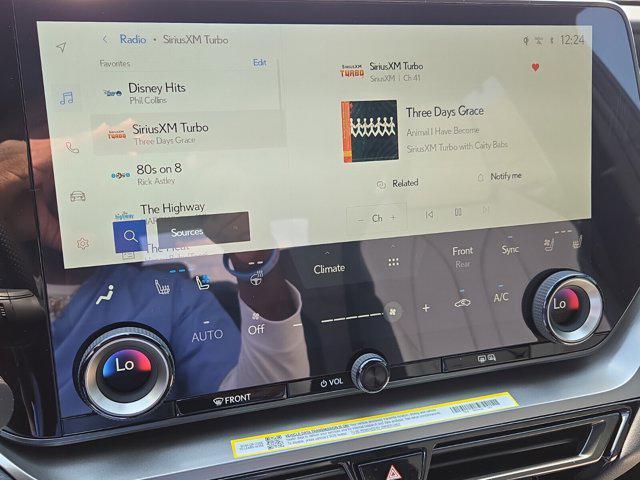 Photo of 2025 Celestial Silver Metallic Lexus TX 500h
