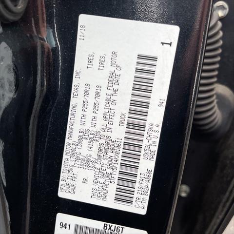 Photo of 2019 Midnight Black Metallic Toyota Tundra