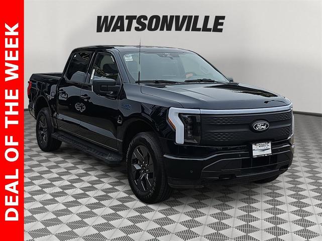 Photo of 2025 Blue Metallic Ford F-150 Lightning