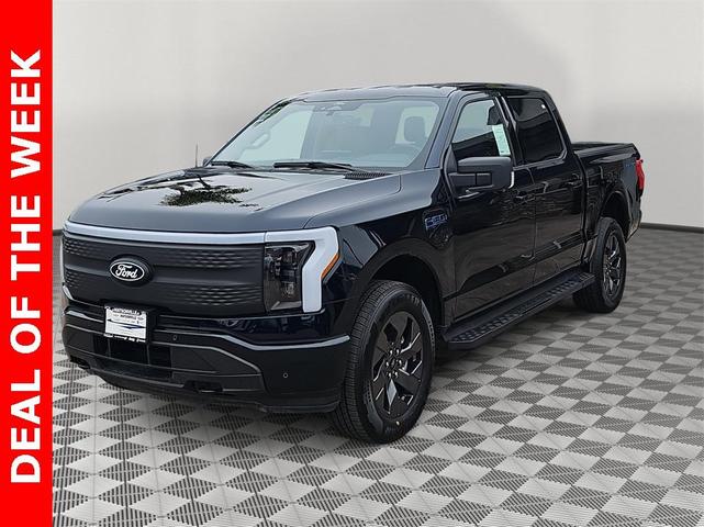 Photo of 2025 Blue Metallic Ford F-150 Lightning