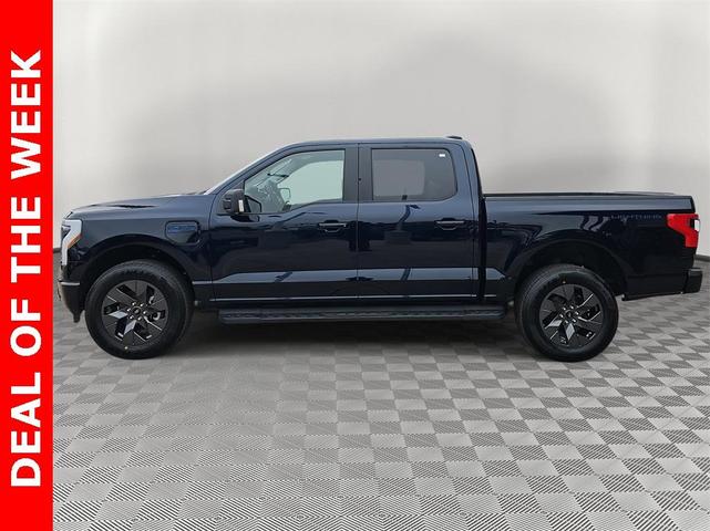 Photo of 2025 Blue Metallic Ford F-150 Lightning