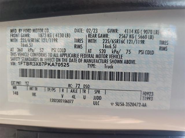 Photo of 2023 Oxford White Ford Transit-250