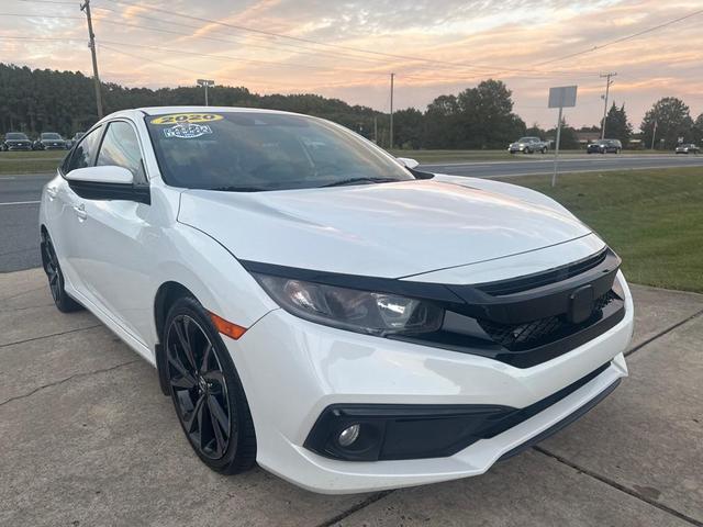 Photo of 2020 Platinum White Pearl Honda Civic
