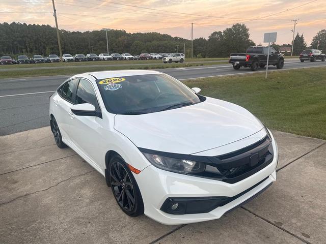 Photo of 2020 Platinum White Pearl Honda Civic