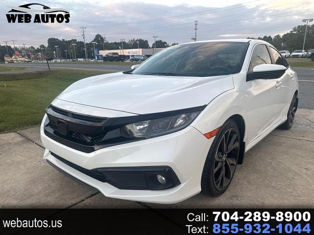 Photo of 2020 Platinum White Pearl Honda Civic