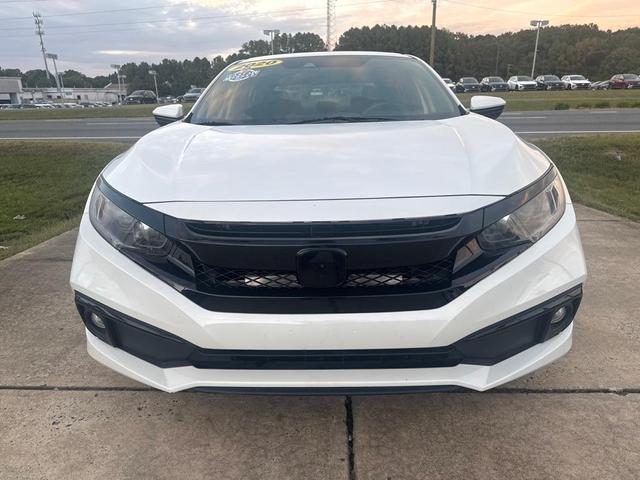 Photo of 2020 Platinum White Pearl Honda Civic
