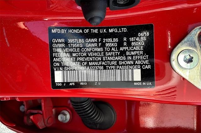 Photo of 2018 Rallye Red Honda Civic