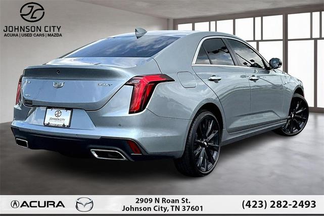 Photo of 2023 Argent Silver Metallic Cadillac CT4