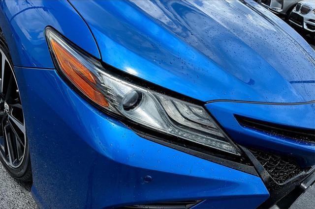 Photo of 2018 Blue Toyota Camry