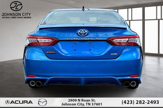 Photo of 2018 Blue Toyota Camry