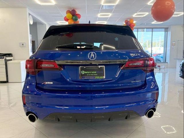 Photo of 2019 Apex Blue Pearl Acura MDX
