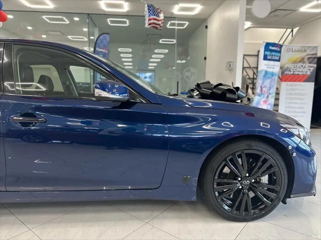 Photo of 2018 Blue INFINITI Q50