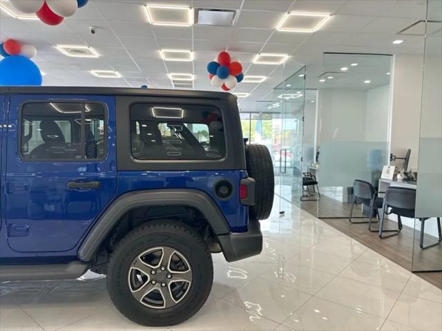 Photo of 2019 Ocean Blue Metallic Clearcoat Jeep Wrangler Unlimited