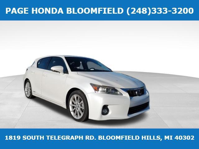 2012 Lexus Ct 200h