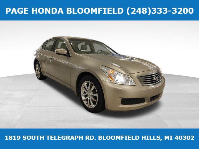 2009 Infiniti G37X