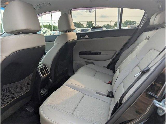 Photo of 2021 Black Cherry Kia Sportage