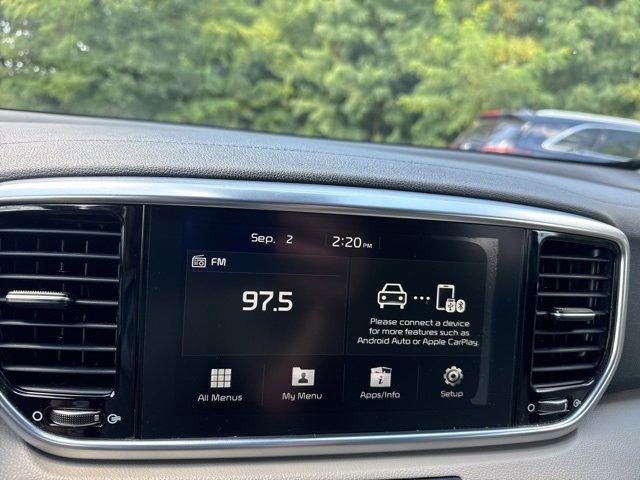 Photo of 2021 Black Cherry Kia Sportage