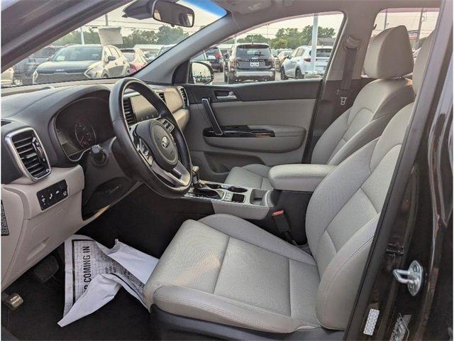 Photo of 2021 Black Cherry Kia Sportage