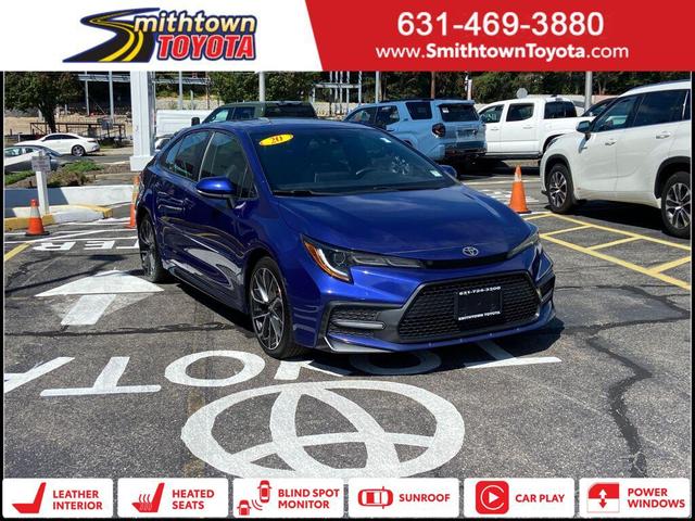 Photo of 2020 Blue Crush Metallic Toyota Corolla